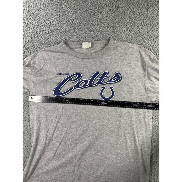 NFL Indianapolis Colts Shirt‎ Men Large Long Sleeve Graphic Crew Neck Tee - Picture 3 of 7